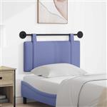 vidaXL Hangend Hoofdeinde Effen Jeans Blauw 100 x 55 x 5 cm Stof