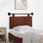 vidaXL Hangend Hoofdeinde Glanzend Bruin 90 x 55 x 5 cm Antiek PU