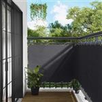 vidaXL Balkon Scherm Antraciet 110 x 400 cm Oxford Stof