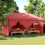 vidaXL Partytent Bordeauxrood 292 x 580 x 315 cm Oxford Stof