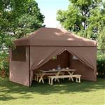 vidaXL Partytent Bruin 292 x 440 x 315 cm Oxford Stof