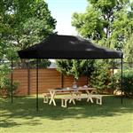 vidaXL Partytent Zwart 292 x 440 x 315 cm Oxford Stof
