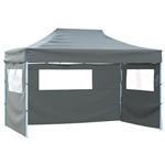 vidaXL Partytent Antraciet 280 x 410 x 315 cm Oxford Stof