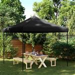 vidaXL Partytent Zwart 292 x 292 x 315 cm Oxford Stof