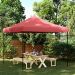 vidaXL Partytent Bordeauxrood 292 x 292 x 315 cm Oxford Stof