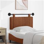 vidaXL Hangend hoofdbord Bruin Antiek PU