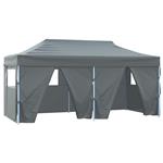 vidaXL Partytent Antraciet 291 x 580 x 315 cm Oxford Stof