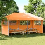 vidaXL Partytent Oranje 292 x 580 x 315 cm Oxford Stof