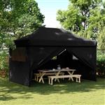 vidaXL Partytent Zwart 292 x 440 x 315 cm Oxford Stof