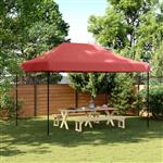 vidaXL Partytent Bordeauxrood 279 x 410 x 315 cm Oxford Stof