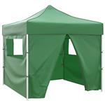 vidaXL Partytent Groen 291 x 291 x 315 cm Oxford Stof