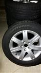 4 winterbanden met aluminium velgen