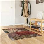 vidaXL Vloerkleedloper MARSA Multikleur 100 x 200 cm Polyester en PVC