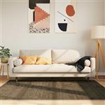vidaXL Vloerkleedloper MARSA Bosgroen 120 x 170 cm Polyester en PVC