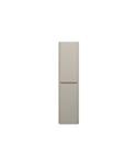 Kolomkast Wiesbaden Novira 160x40x35 cm Afgeronde Hoeken Mat Zand