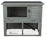 Houten Konijnenhok Natura XL Grijs  