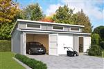 Nieuw garage Hawaii Incl. Wooden Doors