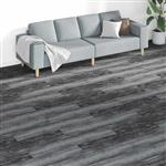 vidaXL Vloerplanken 18 pcs Grijs 5,26 m² PVC