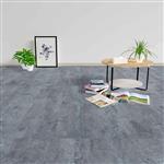 vidaXL Vloerplanken 5,11 m² 55 pcs PVC Grijs Marmer