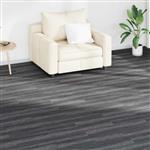 vidaXL Vloerplanken 36 pcs Zwart en Wit 5,02 m² PVC