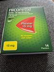 Nicotinepleisters nicorette 15 mg