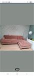 Zeer mooie sofa met chaise longue