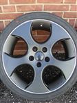 18 Inch GTI Black Velgen en Banden Steek 5x112