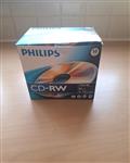 Box met 9 Sealed CD-RW van Philips