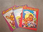 3 Vintage Mappen van Garfield - 1978