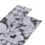 vidaXL Zelfklevende Vloerplank 32 pcs Grijs Patroon 4,46 m² PVC