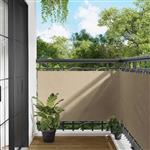 vidaXL Balkon Scherm 90 x 200 cm PU gecoat oxford alu
