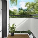 vidaXL Balkon Scherm 90 x 200 cm PU gecoat oxford alu