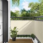 vidaXL Balkon Scherm 90 x 200 cm PU gecoat oxford alu