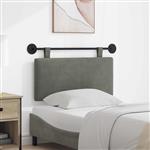 vidaXL Hangend hoofdbord Katoen Stof