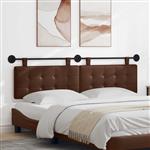 vidaXL Hangend Hoofdeinde Wandgemonteerd Nep Leer