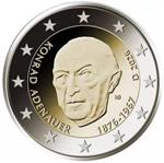 Duitsland 2 Euro 2026 'Konrad Adenauer'