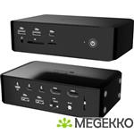 I-tec Thunderbolt5 Quattro Display Docking Station, 5x USB, 2.5 GLAN + Power Delivery 140W