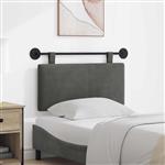 vidaXL Hangend hoofdbord Katoen Stof