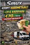 Gezocht: hardmetaal €70/kg contante betaling