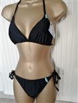 Mooie Zwarte Triangel Bikini - Small en Medium