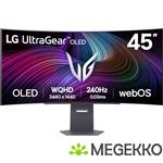 LG Ultragear 45GX90SA-B 45  Wide Quad HD Curved OLED Gaming Monitor