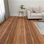 vidaXL Vloerplanken 5,11 m² 55 pcs PVC Donker Hout