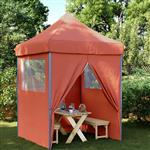 vidaXL Partytent Terracotta 200 x 200 x 306 cm Oxford Stof