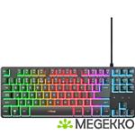 Trust GXT 833 Thado TKL Belgisch AZERTY Gaming Toetsenbord