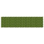 vidaXL Balkonscherm met bladeren Groen en Geel 400 x 100 cm