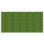 vidaXL Balkonscherm met bladeren Groen en Geel 300 x 150 cm