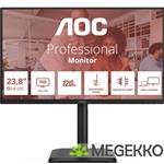 AOC E4 24E4CV 23.8  120Hz Full HD IPS Zwart