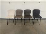 (22) nieuwe set van 4 stoelen uit toonzaal winkel
