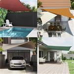 vidaXL Zonneschaduwzeil Oranje en Bruin 4,5 x 4,5 m