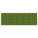 vidaXL Balkonscherm met bladeren Groen en Geel 300 x 100 cm